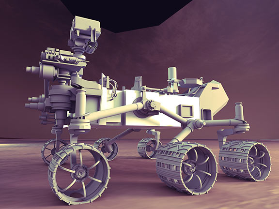 mars exploration space rover curiosity