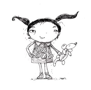 Girl with a baloon
