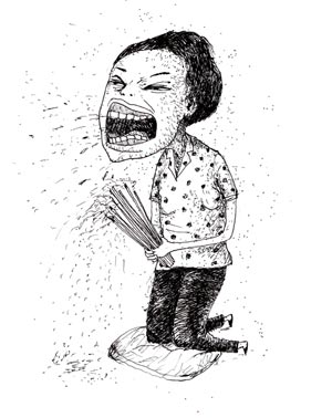 Woman Worshipping
