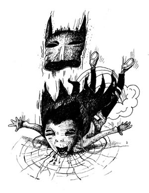 Batman Kid Falling