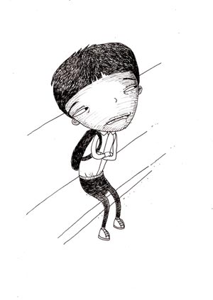 Boy in the MTR