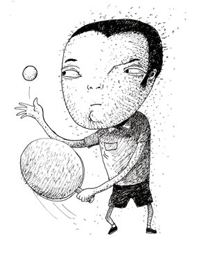 Ping Pong player