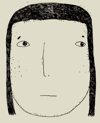 lady head