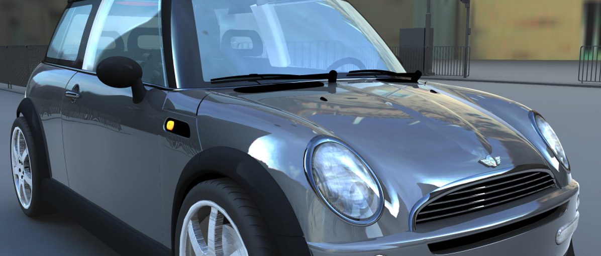 mini cooper 3d